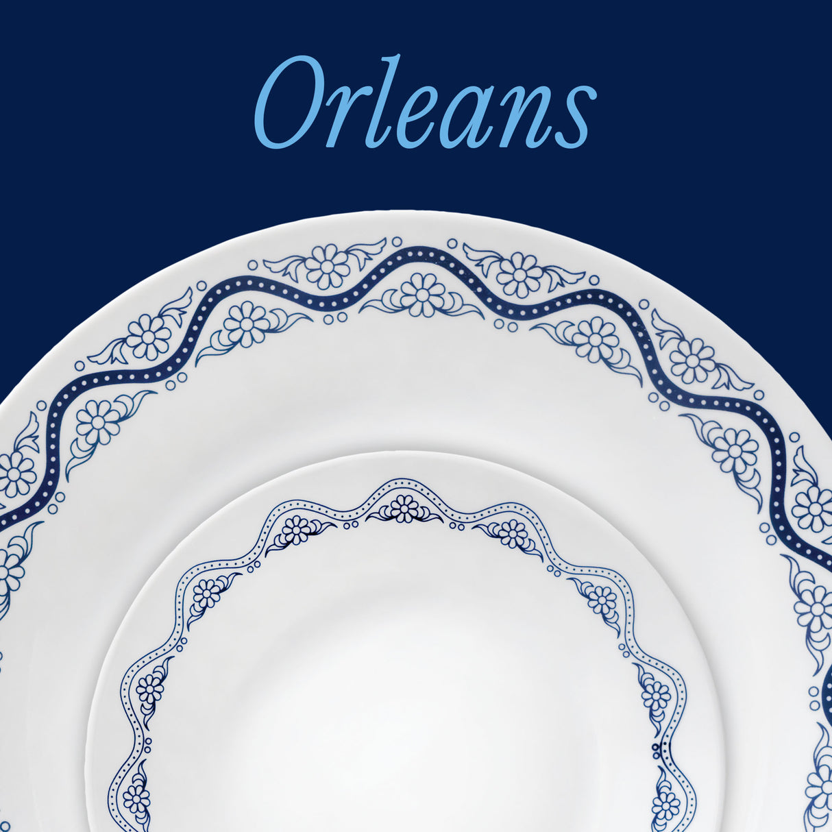 Corelle® Orleans 18-piece Dinnerware Set, Service for 6