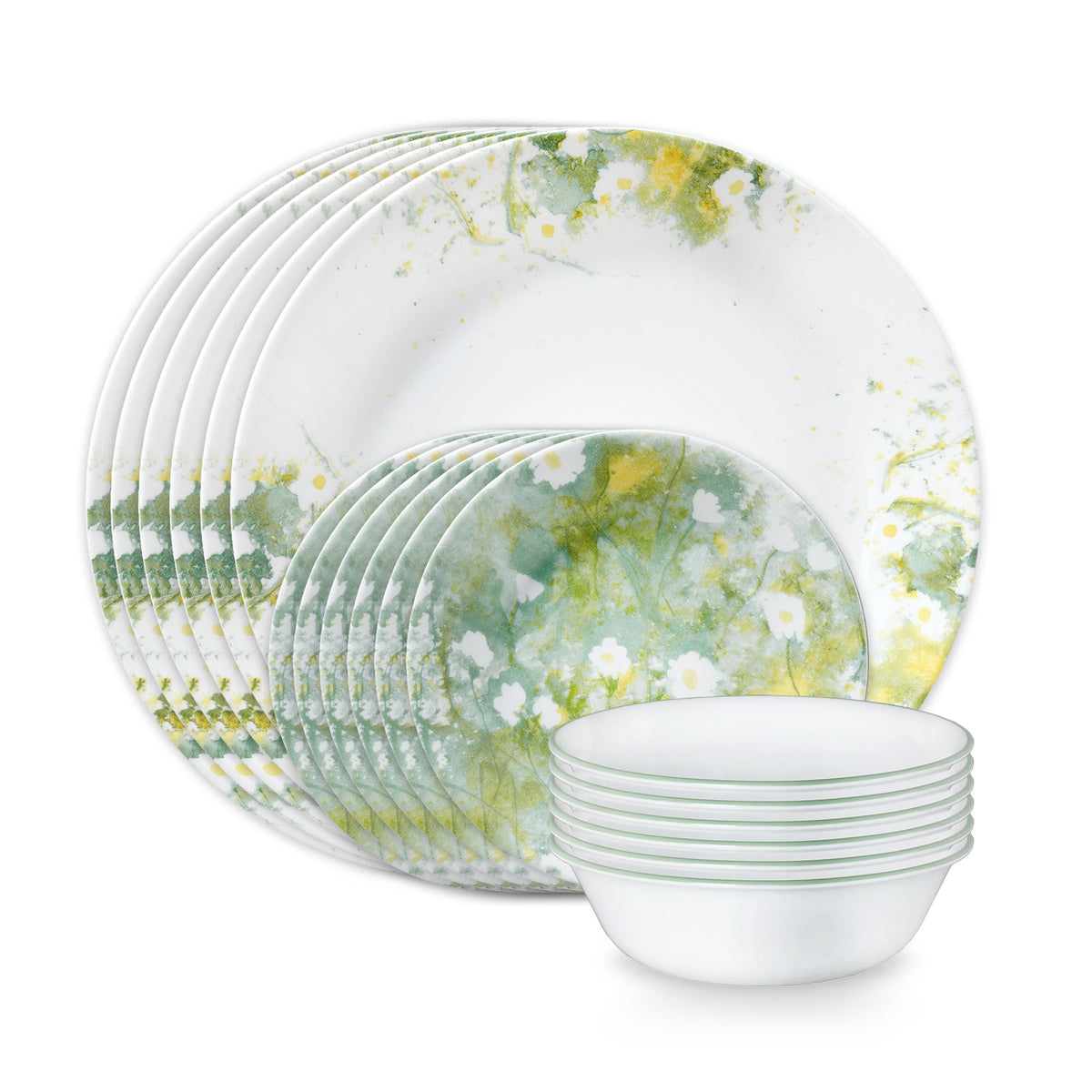 Corelle® Beverly 18-piece Dinnerware Set, Service for 6