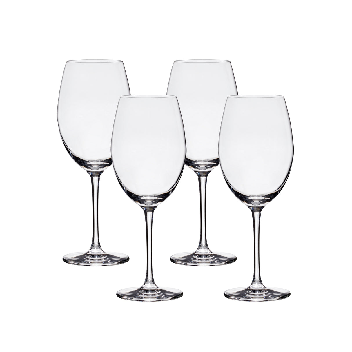 Lucaris Bangkok Bliss Cabernet Glasses (4-Pieces), 16-ounce, Dishwasher Safe, Lead-free Crystalline