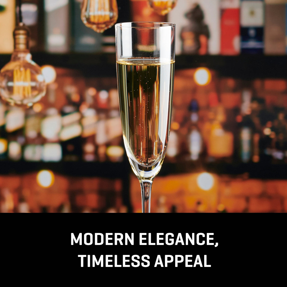 Lucaris Tokyo Temptation Champagne Glasses (4-Pieces), 5-ounce, Dishwasher Safe, Lead-free Crystalline