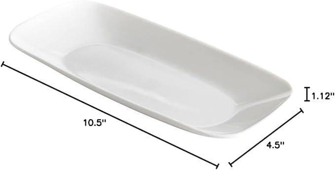 Corelle® Pure White Appetizer Tray- 10.5"