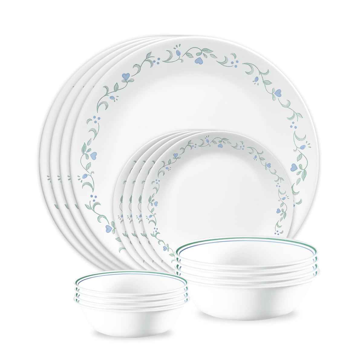 Cottage Floral 16-Piece Dinnerware Set for 4 | Corelle Country Cottage