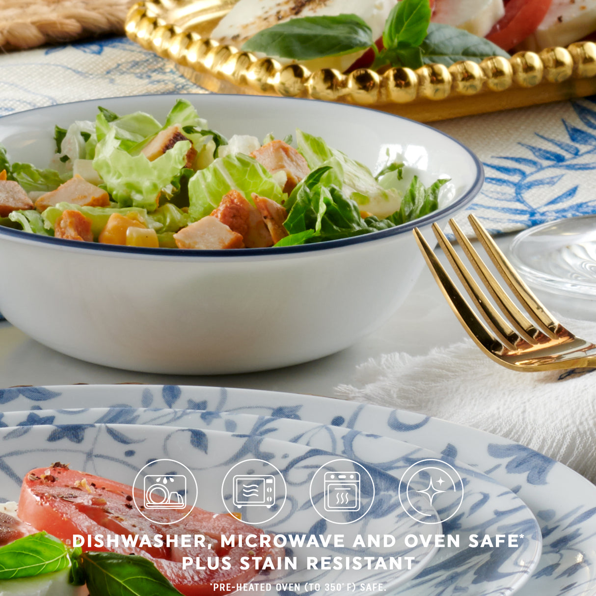 Corelle® Darlington 18-ounce Cereal/Soup Bowl