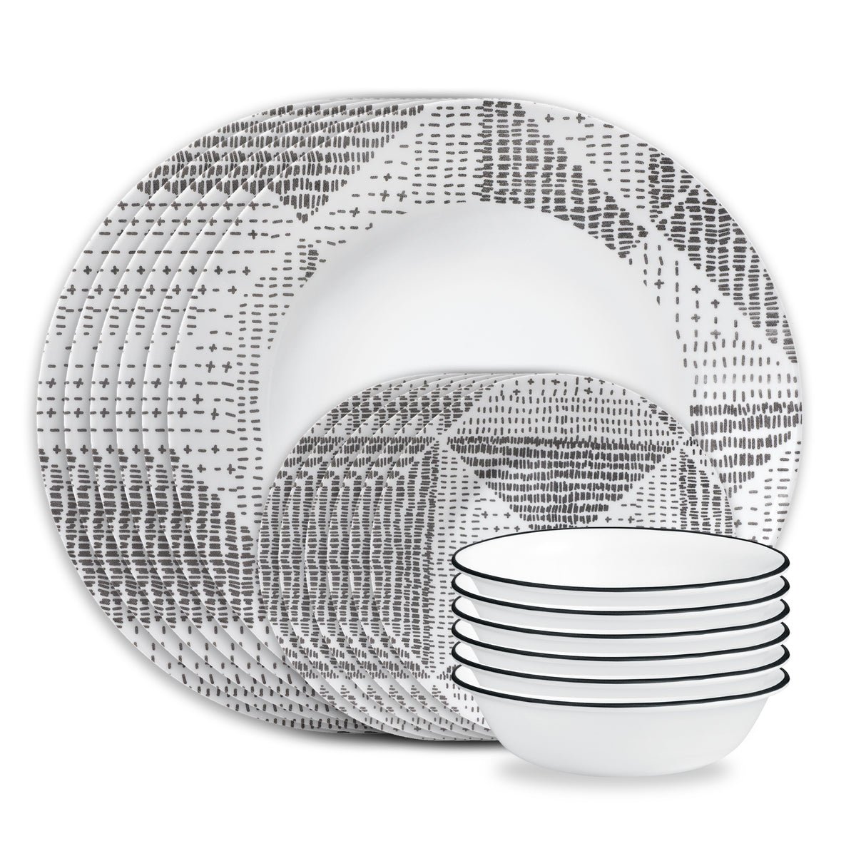 Corelle® Odisha 18-piece Dinnerware Set, Service for 6