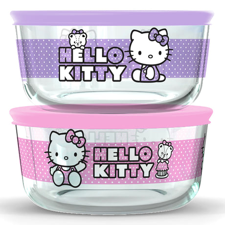 Hello Kitty 4pc Storage Set