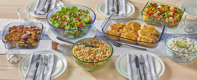 Pyrex Colored Bakeware