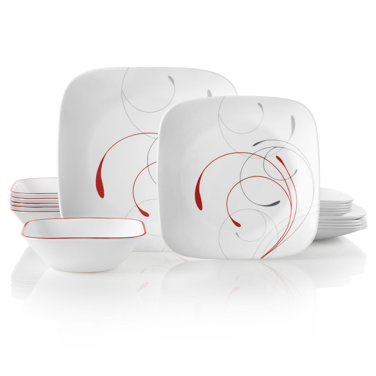 Splendor 18-pc Dinnerware Set Front View