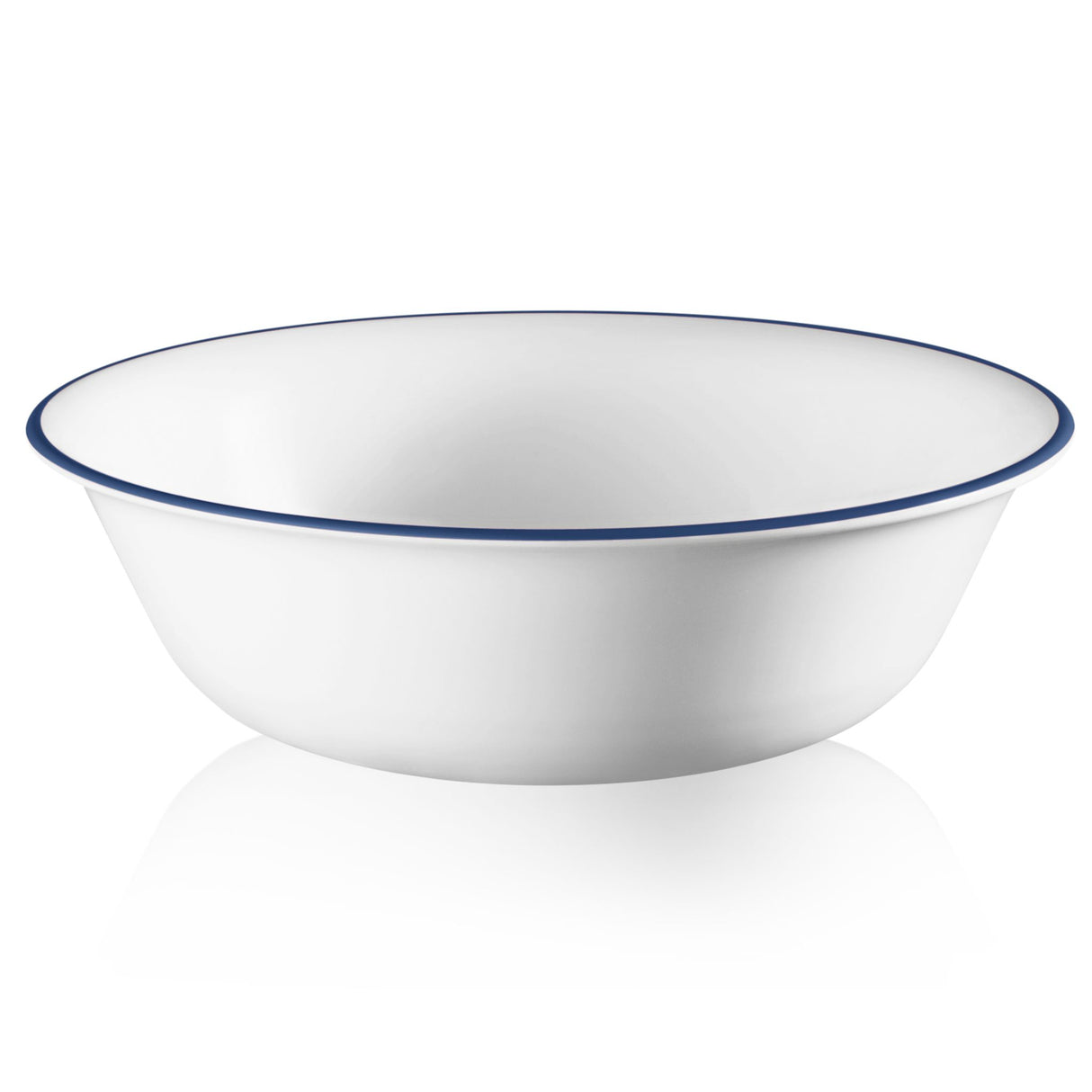  Artemis 18-ounce blue-rimmed cereal bowl