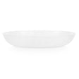 Winter Frost White 30-ounce Meal Bowl  on the table with food
