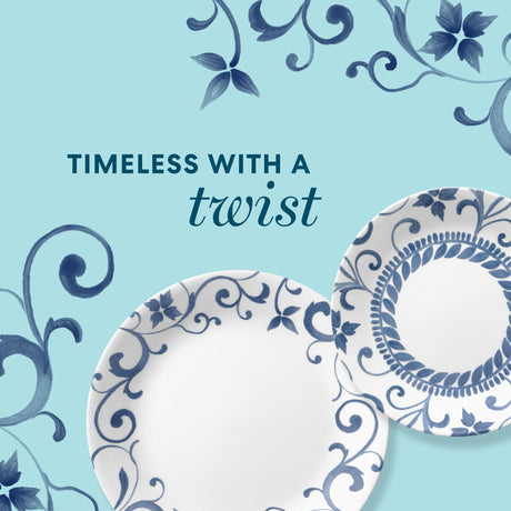  Timeless with a twist text showing Artemis Plates