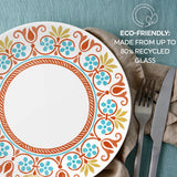  Terracotta Dreams dinnerplate with text eco-friendly made from up to 805 recycled glass