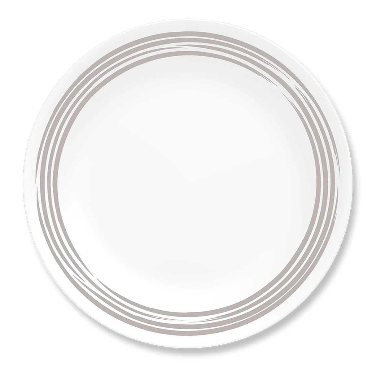 Brushed Silver Salad 8.5" Plate