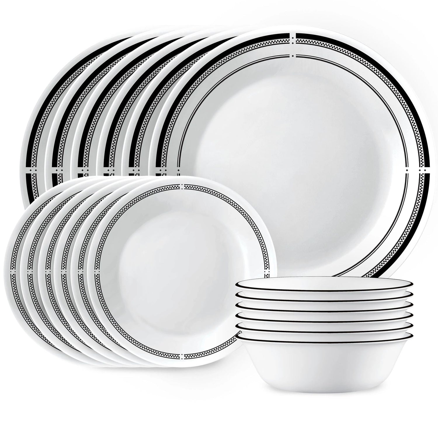 Brasserie 18-piece Dinnerware Set, Service for 6