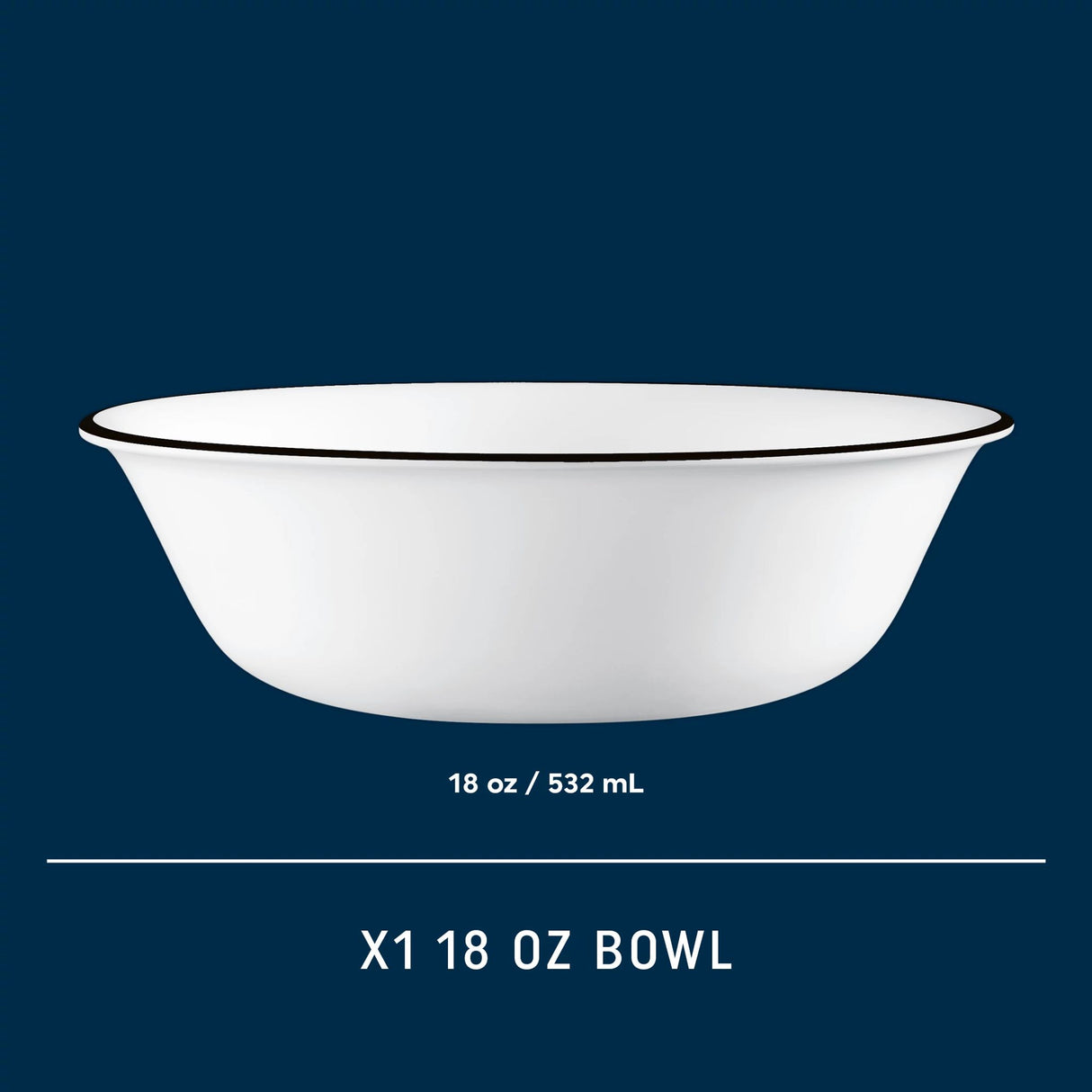 Brasserie 18-ounce cereal bowl
