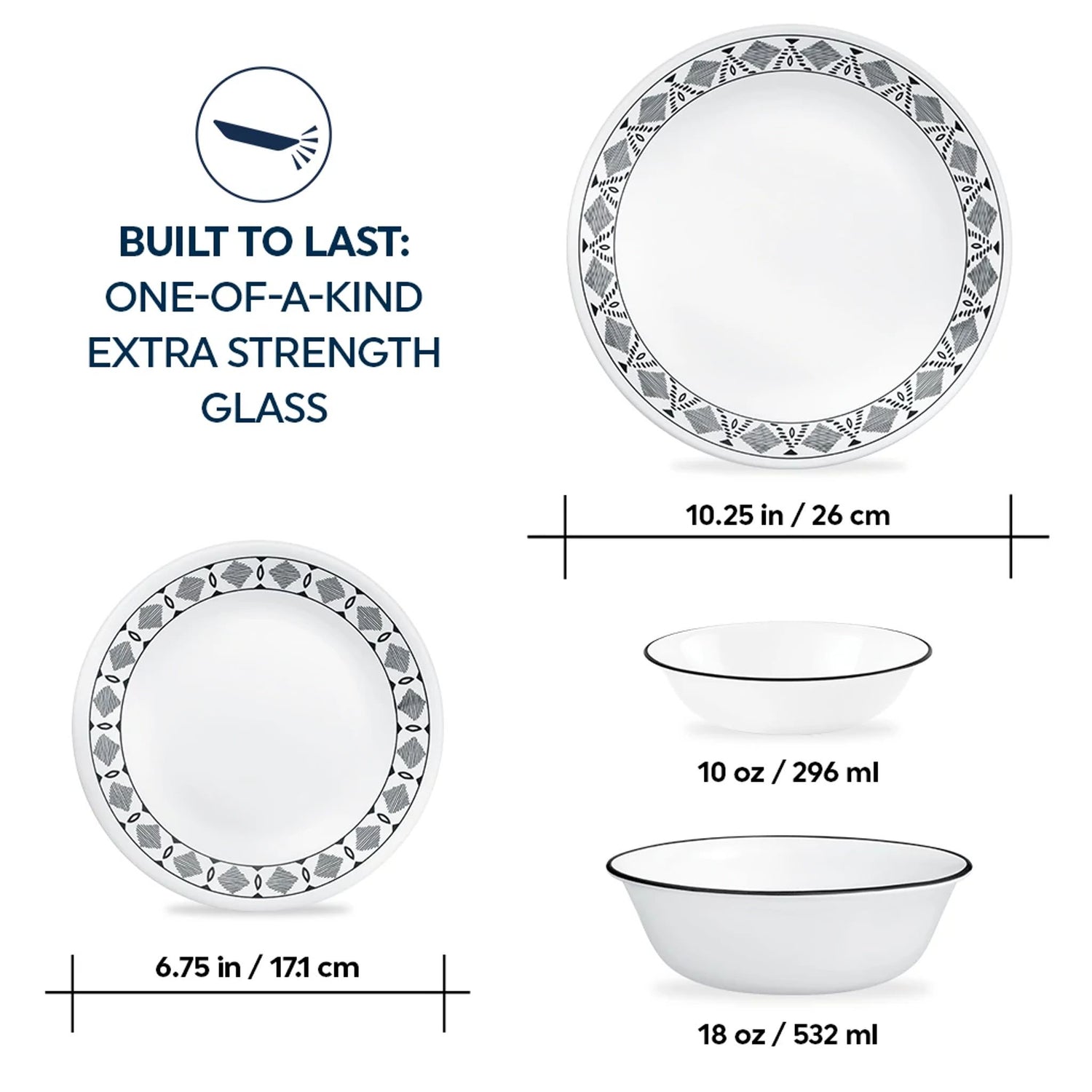text that says built to last one of a kind extra strength