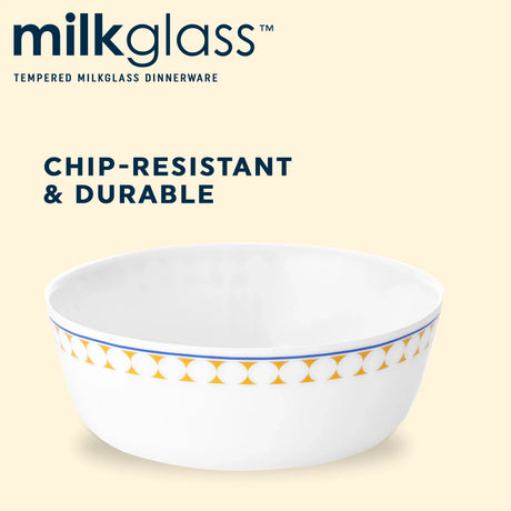  MilkGlass Harmony Pops with text Glass Chip-resistant and durable