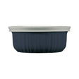 French Colors 16-ounce Baking Dish with Lid, Navy