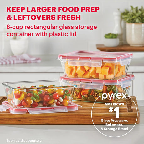  image of freshlock set with text keep larger food prep &amp; leftovers fresh