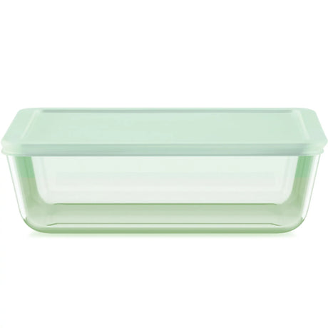 Simply Store® Tinted 11-cup Round Storage with Green Plastic Lid