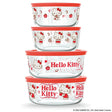 8-piece Glass Storage Set: Hello Kitty® My Favorite Flavor 