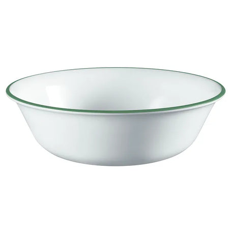 Shadow Iris 18-ounce Cereal Bowl  with green rim