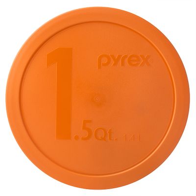 1.5-qt Mixing Bowl Plastic Lid, Orange