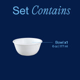 Corelle® Winter Frost White 6-ounce Mini Dip Bowl