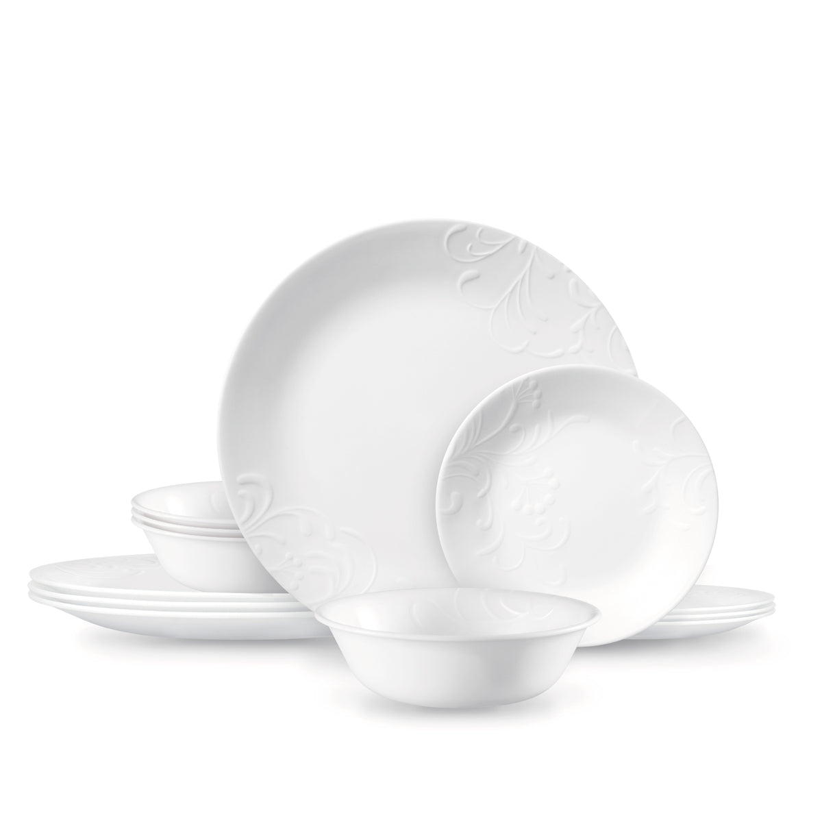 Corelle® Madeline 12-piece Dinnerware Set, Service for 4