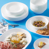 Corelle® Winter Frost White 38-piece Dinnerware Set, Service for 12