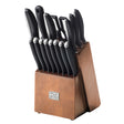 Chicago Cutlery Avondale 16pc Block Set - side view