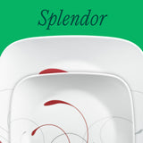 Corelle® Square Splendor 18-piece Dinnerware Set, Service for 6