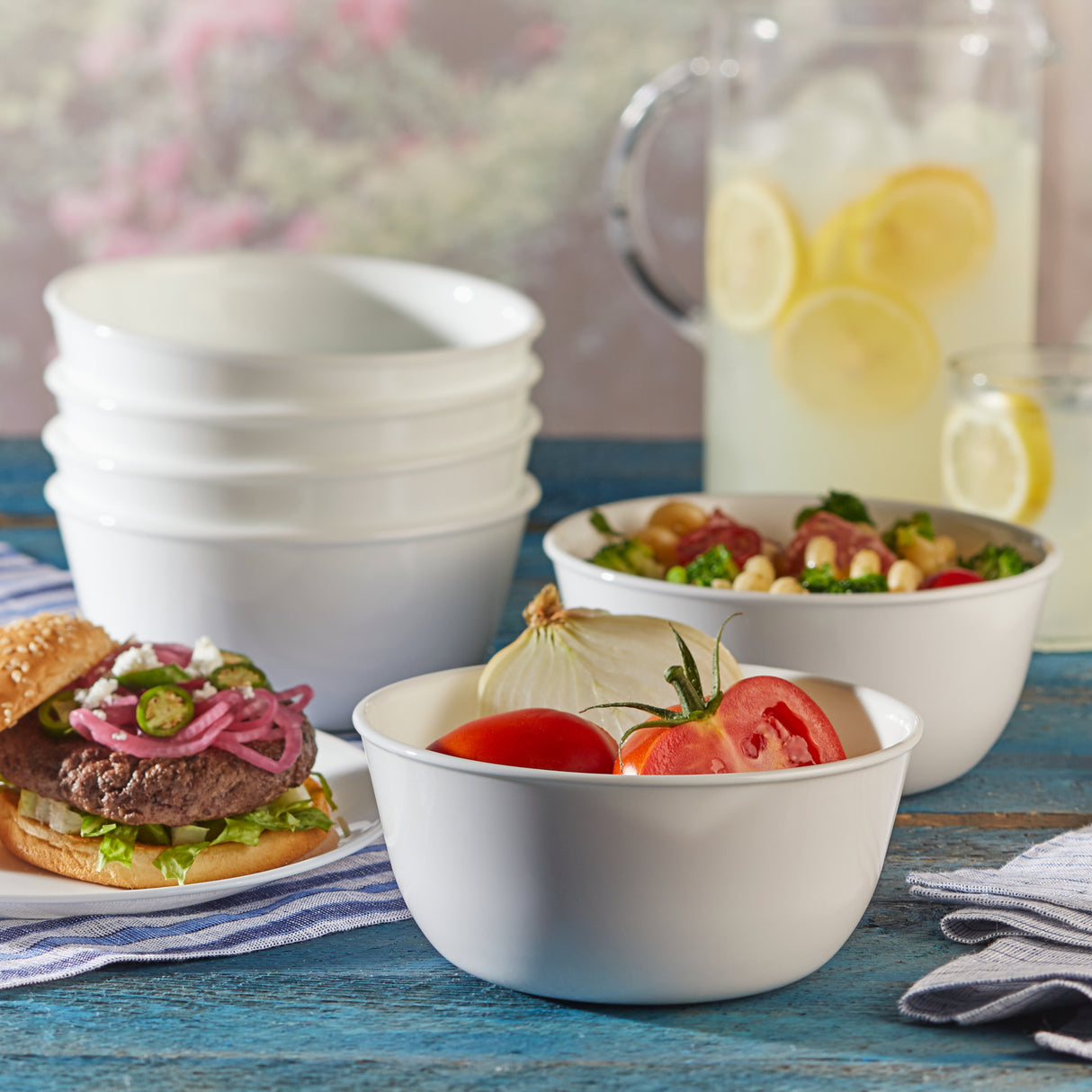Corelle® Winter Frost White 28-ounce Large Soup Bowls, 6-pack