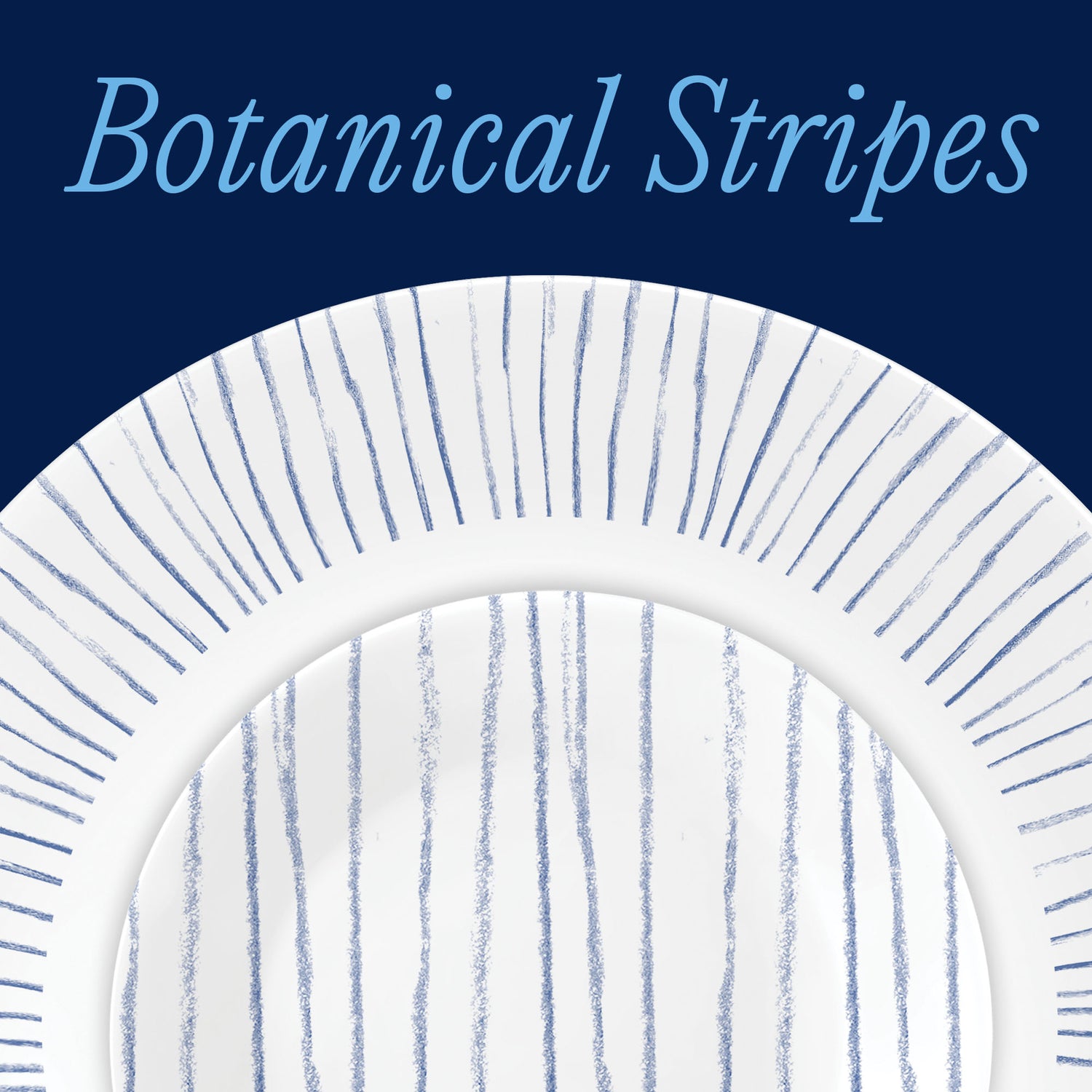 Corelle® Nautical Stripes 18-piece Dinnerware Set, Service for 6