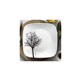Corelle® Square Timber Shadows 12-piece Dinnerware Set, Service for 4