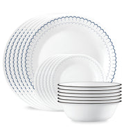 Corelle® Caspian Lace 18-piece Dinnerware Set, Service for 6