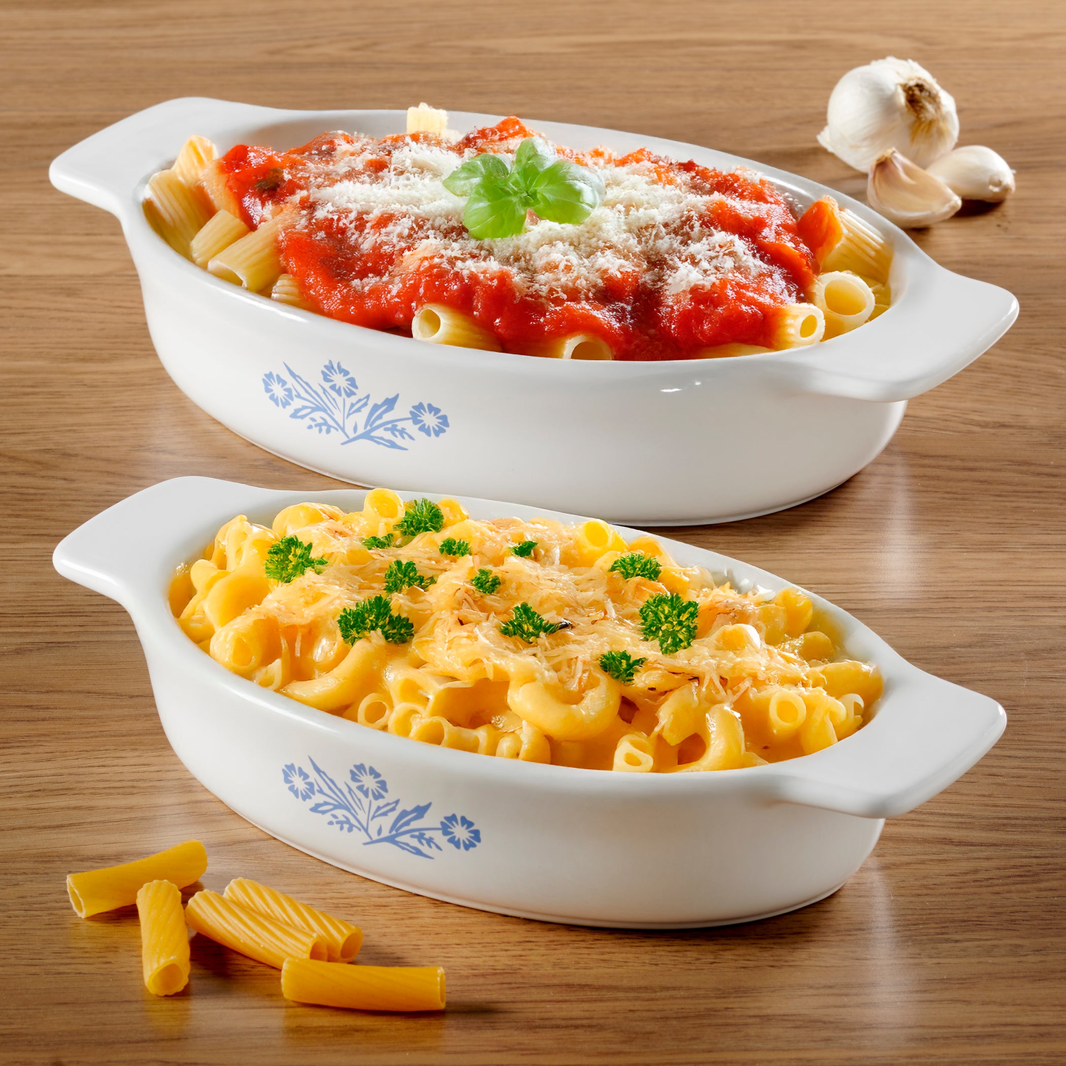 CORNING WARE／キャセロール 13-Inch Casserole Dish for 4-6 | CorningWare® Cornflower Blue