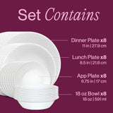 Corelle® Honeybee 32-piece Dinnerware Set, Service for 8