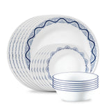 Corelle® Orleans 18-piece Dinnerware Set, Service for 6