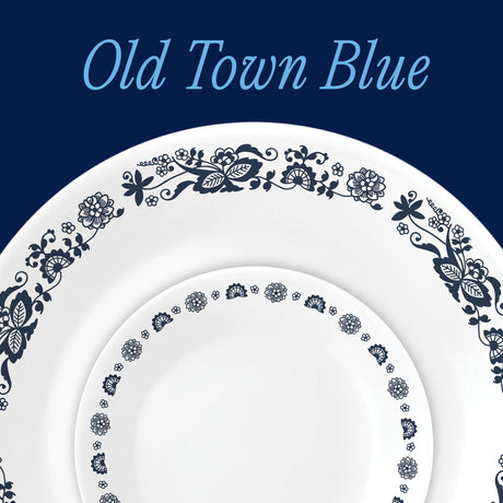 Corelle® Old Town Blue II 18-piece Dinnerware Set, Service for 6