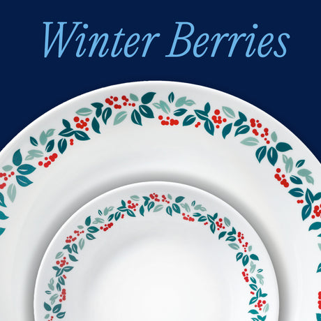 Corelle® Winter Berries 12-piece Dinnerware Set, Service for 4