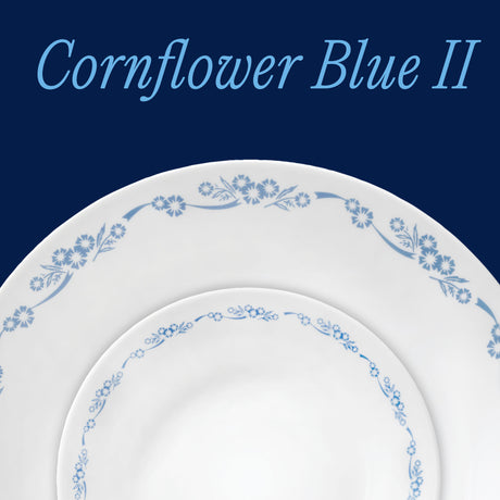 Corelle® Cornflower Blue II 18-piece Dinnerware Set, Service for 6