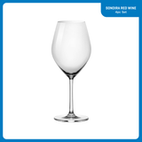 Ocean Glass Sondria Red Wine Glasses (4-pieces), 20-ounce, Dishwasher Safe