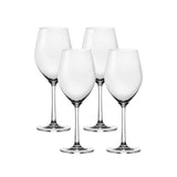 Ocean Glass Sondria White Wine Glasses (4-pieces), 14-ounce, Dishwasher Safe