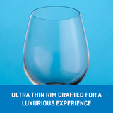 Ocean Glass Matera Red Wine Glasses (4-Pieces), 20-ounce, dishwasher safe