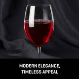 Lucaris Bangkok Bliss Bordeaux Glasses (4-Pieces), 25-ounce, Dishwasher Safe, Lead-free Crystalline