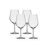 Lucaris Tokyo Temptation Bordeaux Glasses (4-Pieces), 21-ounce, Dishwasher Safe, Lead-free Crystalline
