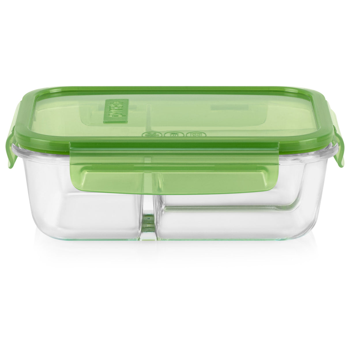 Pyrex 4.1 cup, 3 compartment Mealbox