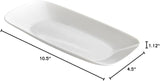Corelle®  Pure White Appetizer Tray- 10.5"