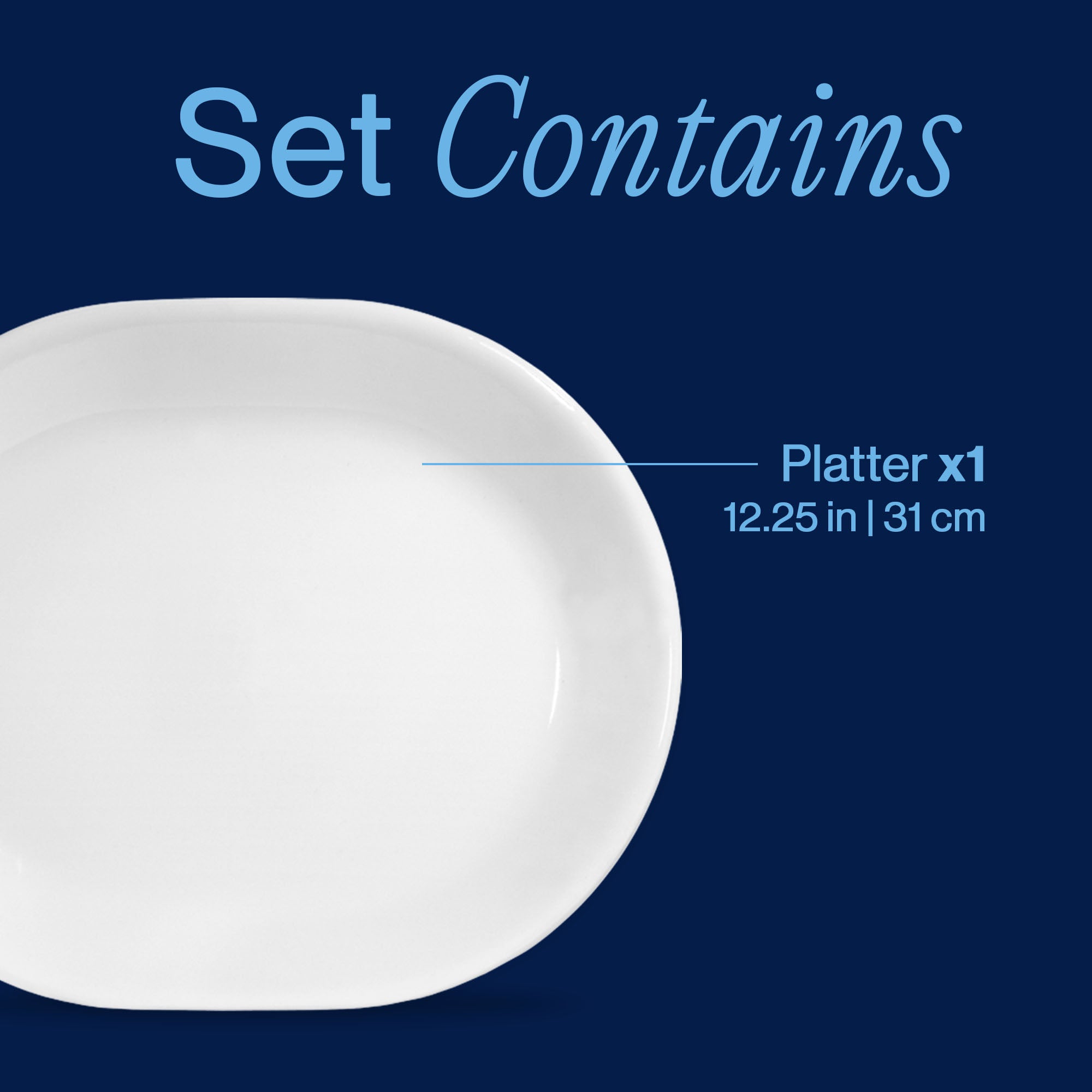 Corelle® Winter Frost White 12.25