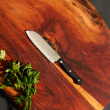 Chicago Cutlery Essentials Partoku knife on cutting board